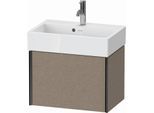 Duravit XViu Waschtisch-Unterschrank XV42160B211 58,4x38,4x39,7cm, 1 Auszug, schwarz matt, eiche kaschmir