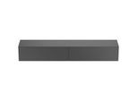 Ideal Standard Conca Waschtisch-Unterschrank T4335Y2 ohne Ausschnitt, 2 Auszüge, 240x50,5x37 cm, Anthrazit matt lackiert