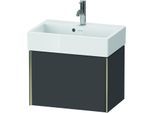 Duravit XViu Waschtisch-Unterschrank XV42160B149 58,4x38,4x39,7cm, 1 Auszug, champagner matt, graphit matt