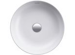Duravit Cape Cod Aufsatz-Waschtisch 23284332001 Ø 43cm, Weiß Seidenmatt WonderGliss