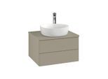 Villeroy & Boch Antao Waschtischunterschrank 600x360x500mm K18150HK mit Struktur FK/AP: HK/0