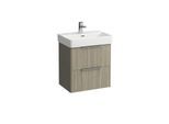 LAUFEN Pro s Waschtisch-Unterbau H4021521102621 52x36x53cm, 2 Schubladen, Ulme hell