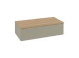 Villeroy und Boch Antao Waschtisch-Unterschrank L40101HK 100x26,8x50cm, Waschbeckenplattenfarbe honey oak, stone grey matt lacquer