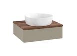 Villeroy & Boch Antao Waschtischunterschrank 600x190x500mm K07112HK mit Struktur FK/AP: HK/2