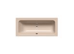 Kaldewei Puro set wide Badewanne 261000010030 170x75cm, Überlauf mittig, bahamabeige