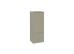 Villeroy und Boch Antao Mittelschrank K44100HK 41,4x103,9x35,6cm, Waschbeckenplattenfarbe Lack, stone grey matt lacquer