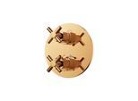 Steinberg Serie 250 Fertigmontageset 25041333RG für Unterputzthermostat, Rose Gold