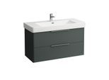 Laufen BASE für PRO S Waschtisch-Unterbau H4024521102661 101x44x53cm, 2 Schubladen, verkehrsgrau