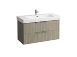 LAUFEN Pro s Waschtisch-Unterbau H4024521102621 101x44x53cm, 2 Schubladen, Ulme hell