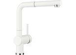 Blanco Linus-s Küchenarmatur 516692 ausziehbar, SILGRANIT-Look silgranitweiß
