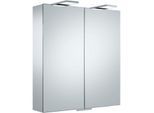 Keuco Royal 25 Spiegelschrank 14102171301 silber gebeizt eloxiert, 650x720x150mm