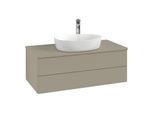 Villeroy & Boch Antao Waschtischunterschrank 1000x360x500mm K20150HK mit Struktur FK/AP: HK/0