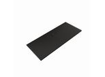 Kludi TERRA Duschwanne 08DW1939 70 x 170 x 3 cm, Abflussabdeckung inkl. Mattschwarz