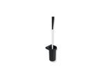 Hewi System 800 Toilettenbürstengarnitur 800.20.20260CV 105x543x120mm, Behälter Kunststoff weiß, schwarz tiefmatt