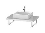 Duravit DuraStyle Konsole DS102C03535 für Aufsatzbecken, 1 Ausschnitt, Stärke 4.5 cm, Eiche terra