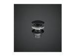 RAK Duo Pushopen-Ventil DUO000504A, schwarz matt