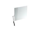 Hewi Kippspiegel 802.01.100L90 725x741x73mm, Hebel links, tiefschwarz