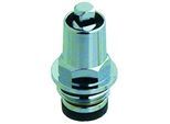 Aalberts Sepp Steckschlüssel-Oberteil 0001479 DN 15, Messing verchromt, mit Vierkant, 6,5mm