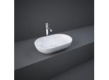 RAK Resort Aufsatz-Waschbecken FEECT5500AWHA oval, 55x35cm, weiss
