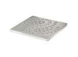 Viega Advantix Rost 492311 Visign RS4, 94x94mm, massiv, Edelstahl 1.4301