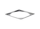Viega Advantix Renovierungsrahmen 627034 150x150mm, Edelstahl, für Einbau über alten Ablauf