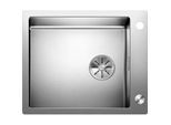 Blanco CLARON XL60-IF DampfgarPlus Spüle 521641 56x48cm, Edelstahl, PushControl Ablauffernbedienung