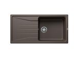 Blanco Sona XL 6 S Spüle 519697 100x50cm, PuraDur cafe, reversibel, ohne Ablauffernbedienung