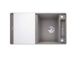 Blanco Axia iii 5 s-f Spüle 523233 90,5x50cm, PuraDur alumetallic, reversibel, mit Glasschneidbrett