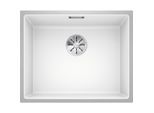 Blanco SUBLINE 500-IF SteelFrame Spüle 524110 54,3x44,3cm, PuraDur weiß, Einbau von oben, ohne Ablauffernbedienung