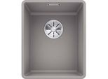 Blanco Subline 320-f Spüle 523418 34,7x42,7cm, PuraDur alumetallic, für Unterbau