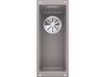 Blanco Subline 160-u Spüle 523398 19x46cm, PuraDur alumetallic, für Unterbau