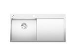 Blanco Claron 5 s-if Spüle 521626 100x51cm, Edelstahl, links, PushControl Ablauffernbedienung