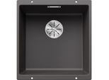Blanco Subline 400-u Spüle 523423 43x46cm, PuraDur felsgrau, für Unterbau