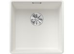 Blanco Subline 400-f Spüle 523497 42,7x42,7cm, PuraDur weiß, für Unterbau