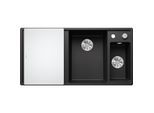Blanco Spüle 523472 100x51cm, PuraDur anthrazit, rechts, mit Glasschneidbrett