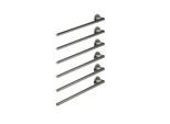 Dornbracht Handtuchwärmer, 6-fach 83306979-19 Wandmontage, SERIENSPEZIFISCH Dark Chrome