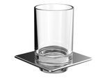 Emco Art Glashalter 162000102 chrom, Kristallglas klar