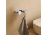 AquaCraft 200 Doppelhandtuchhaken 20040002-00 3 cm, chrom