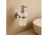 AquaCraft 100 Seifenspender Wandmontage ohne Bohren 10050000-00 mit Glas, chrom