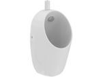 Ideal i.life A, Standard Absauge-Urinal E253601 ohne Spülrand, Zulauf oben sichtbar, 31,5 x 30 x 64 cm