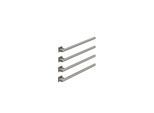 Dornbracht Handtuchwärmer, 4-fach 83314980-19 SERIENSPEZIFISCH Wandmontage, Dark Chrome