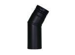 Bertrams Pelletino Bogen 10SB30-100S 30°, ohne Reinigungsöffnung, 100 x 0,6 mm, schwarz