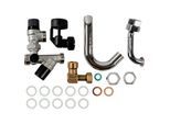 Wolf Cgw-2 Anschlussset Trinkwasser 8610476 ohne Druckminderer, Aufputzinstallation