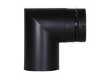 Bertrams Pelletino Bogen 10SB90-100G 90°, ohne Reinigungsöffnung, 100 x 0,6 mm, gussgrau