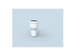 Bertrams Polyline EW Kesselanschluss 40KA150-160 DN 160, Einsteckende Muffe 150-160