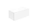 Keuco X-Line Sideboard 33127970000 100x40x49cm, Frontauszug, Dekor vulkanit matt beschichtet, Glas vulkanit matt
