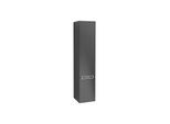Villeroy & Boch Subway 2.0 Hochschrank A70900PD 35x165x37cm, links, Griff silbermatt, black matt lacquer
