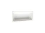 Bette BetteSpace M Badewanne 1131-440 170x90x42cm, Ecke links, snow