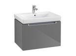 Villeroy & Boch Subway 2.0 Unterschrank A68800FP 63,7 x 42 x 45,4 cm, Glossy Grey