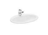 LAUFEN Einbau-Waschtisch H8113920000001 weiß, 61 x 48 cm, 1 Hahnloch